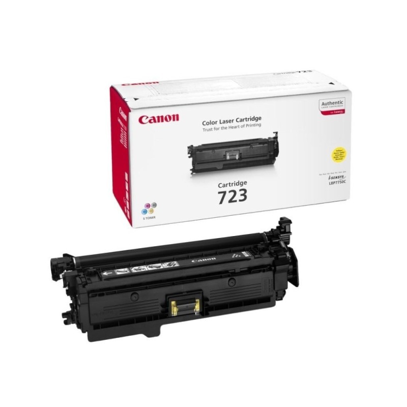 Canon originální toner 723 Y, 2641B002, yellow, 8500str.
