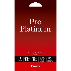 Canon fotopapír PT-101 Pro Platinum 4x6 50 listů