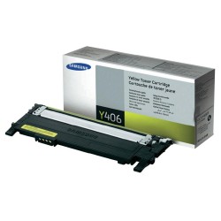 HP originální toner SU462A, CLT-Y406S, Y406S, yellow, 1000str.