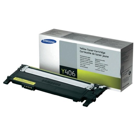 HP originální toner SU462A, CLT-Y406S, Y406S, yellow, 1000str.