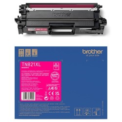 Brother TN-821XLM, toner magenta, 9 000 str.