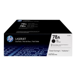 HP 78A Black 2-pack LJ Toner Cart, CE278AD (2,100 / 2,100 pages)