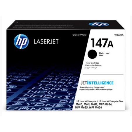 HP 147A Black LaserJet Toner Cartridge (10,500 pages)