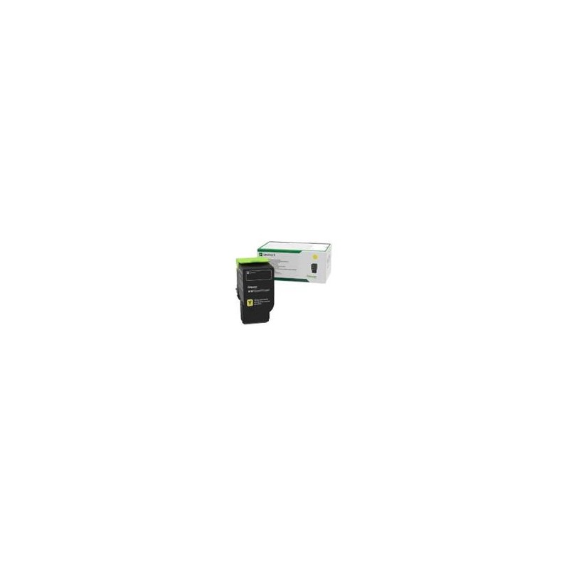 Lexmark originální toner 78C20Y0, yellow, 1400str., return
