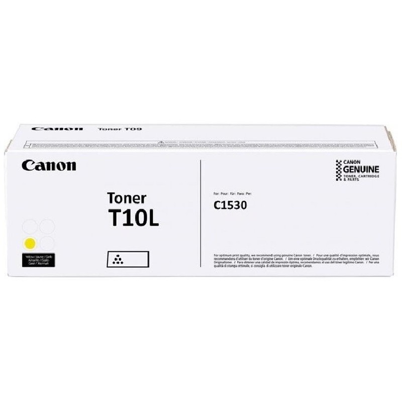 CANON TONER T10L Y žlutá pro i-SENSYS X C1533i, C1533iF, C1538i, C1538Fi (5 000 str.)