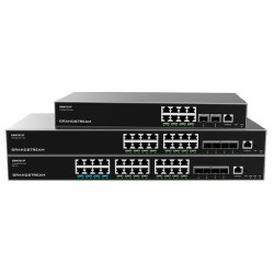 Grandstream GWN7813P Layer 3 Managed Network PoE Switch, 24 portů / 4 SFP+, VLAN, DHCP, Stacking