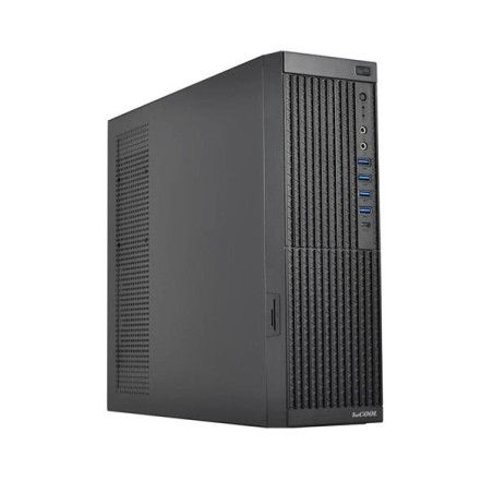 1stCOOL skříň COMPACT 2, Micro Tower, AU, USB 3.0, 1x 60mm Fan, černá