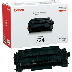 Canon originální toner 724 BK, 3481B002, black, 6000str.