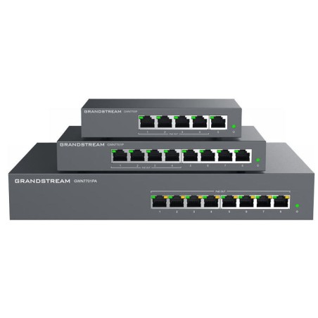 Grandstream GWN7700P Unmanaged Network Switch 5 portů / 4 PoE out
