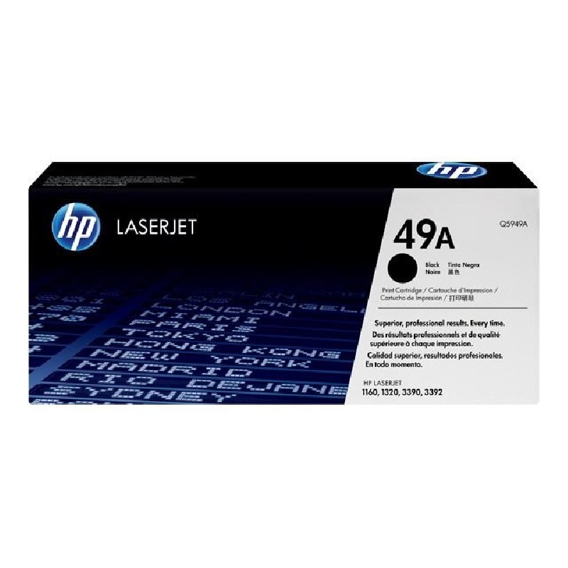 HP 49A Black LJ Toner Cart, Q5949A (2,500 pages)