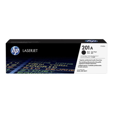 HP 201A Black LJ Toner Cartridge, CF400A (1,420 pages)