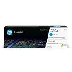 HP 220A Cyan Original LaserJet Toner Cartridge (1,800 pages)