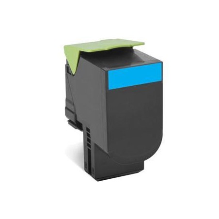 Lexmark originální toner 80C20C0, cyan, 1000str., return