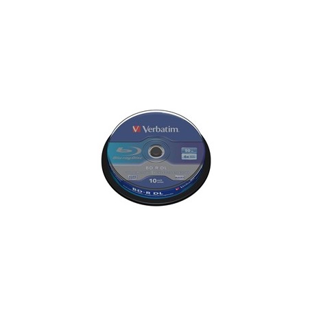 VERBATIM BD-R(10-pack)/DualLayer/spindle/6X/50GB