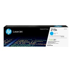 HP 219A Cyan Original LaserJet Toner Cartridge (1,200 pages)