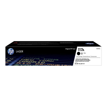 HP 117A Black Original Laser Toner Cartridge (1,000 pages)
