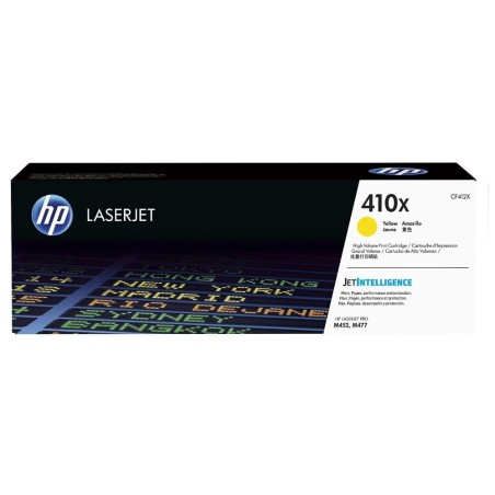 HP 410X Yellow LJ Toner Cart, CF412X (5,000 pages)