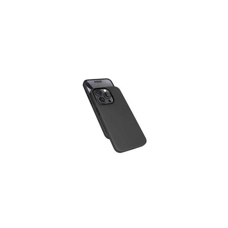 Epico Mag+ kožený kryt iPhone 15 Pro Max - černá
