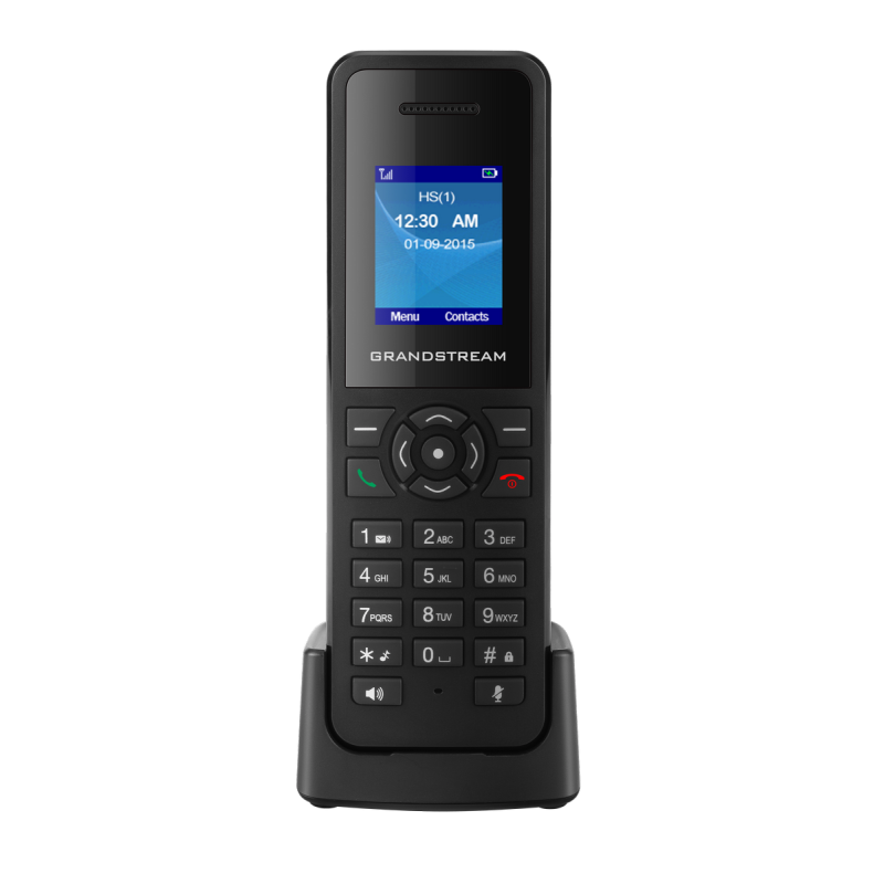 Grandstream DP720, ručka k DP750, 1,8" LCD bar. displej, 3.5mm jack, Micro-USB, až 3cestná konf.