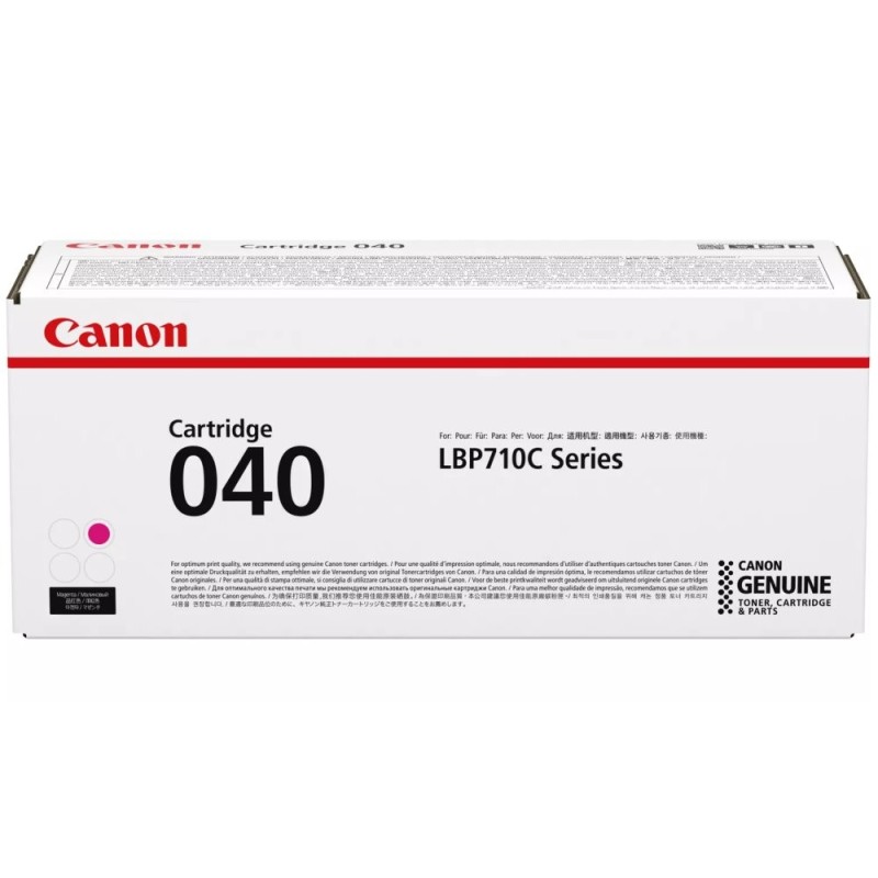 Canon originální toner 040 M, 0456C001, magenta, 5400str.