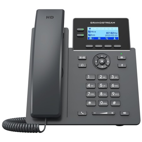 Grandstream GRP2602W SIP telefon, 2,21" LCD podsv. displej, 4 SIP účty, 2x100Mbit port, WiFi