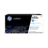 HP 655A Cyan Original LaserJet Toner Cartridge (CF451A) (10,500 pages)