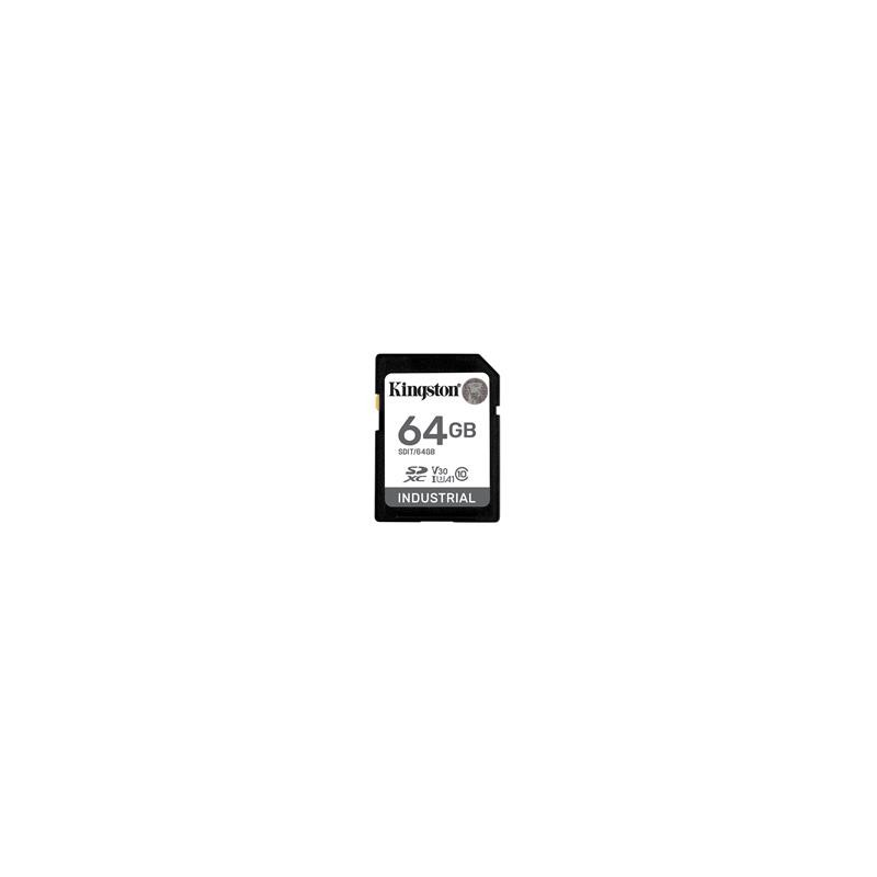 Kingston SDXC karta 64GB Industrial pSLC