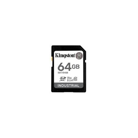 Kingston SDXC karta 64GB Industrial pSLC