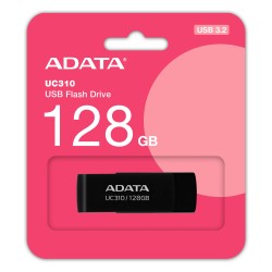 ADATA Flash Disk 128GB UC310, USB 3.2 , černá
