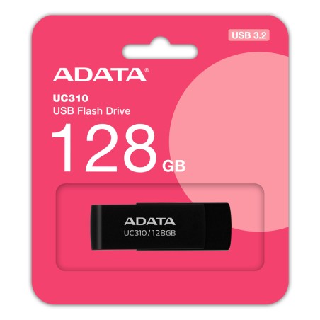 ADATA Flash Disk 128GB UC310, USB 3.2 , černá