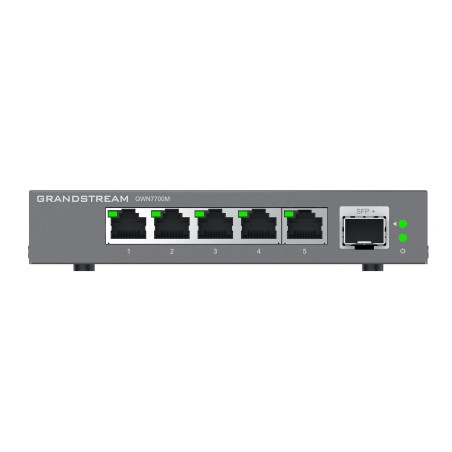 Grandstream GWN7700M Unmanaged Network Switch 5 2,5Gb portů / 1 SFP+