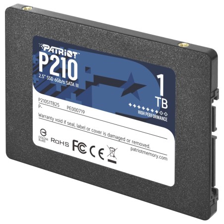 PATRIOT P210/1TB/SSD/2.5"/SATA/3R