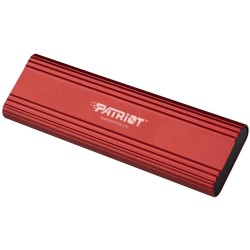 PATRIOT TRANSPORTER Lite 2TB Portable SSD / USB 3.2 Gen2 / USB-C / externí / hliníkové tělo / červený