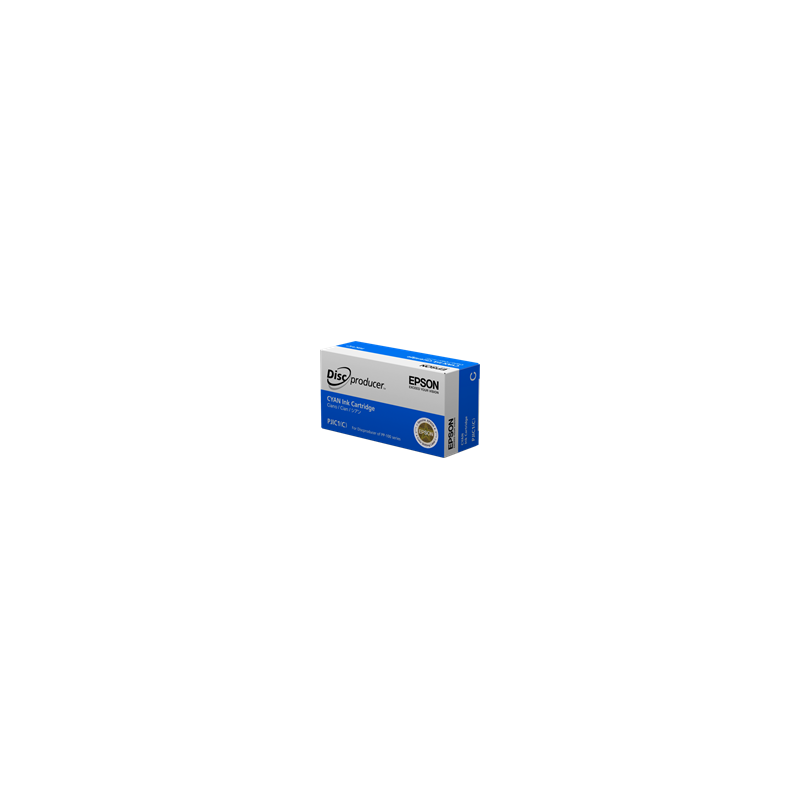 Epson Discproducer PJIC7(C) - Azurová - originální - inkoustová cartridge - pro Discproducer PP-100, PP-100AP, PP-100II