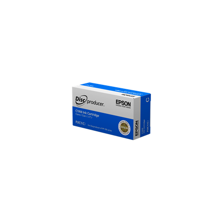 Epson Discproducer PJIC7(C) - Azurová - originální - inkoustová cartridge - pro Discproducer PP-100, PP-100AP, PP-100II