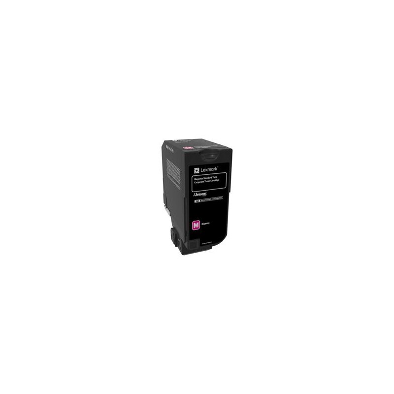 Lexmark originální toner 74C2SME, magenta, 7000str., corporate cartridge