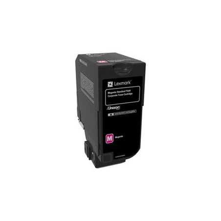 Lexmark originální toner 74C2SME, magenta, 7000str., corporate cartridge