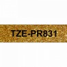 TZE-PR831 zlatá / černá (12mm)