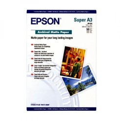Epson Archival - Matný - Super A3/B (330 x 483 mm) - 192 g/m? - 50 listy papír - pro SureColor SC-P700, P7500, P900,… C13S041340