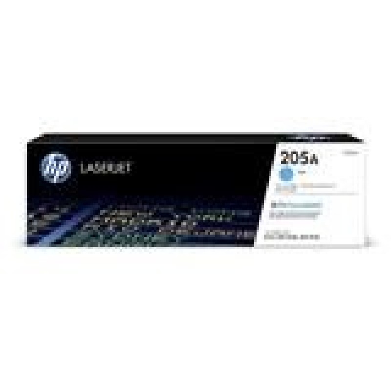 HP 205A Cyan Original LaserJet Toner Cartridge (900 pages)