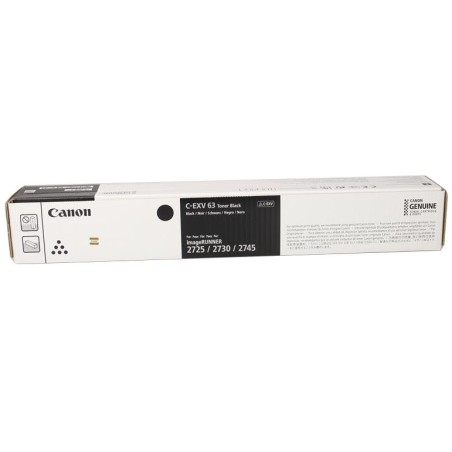 Canon toner C-EXV 63 Toner Black (30 000 s.)