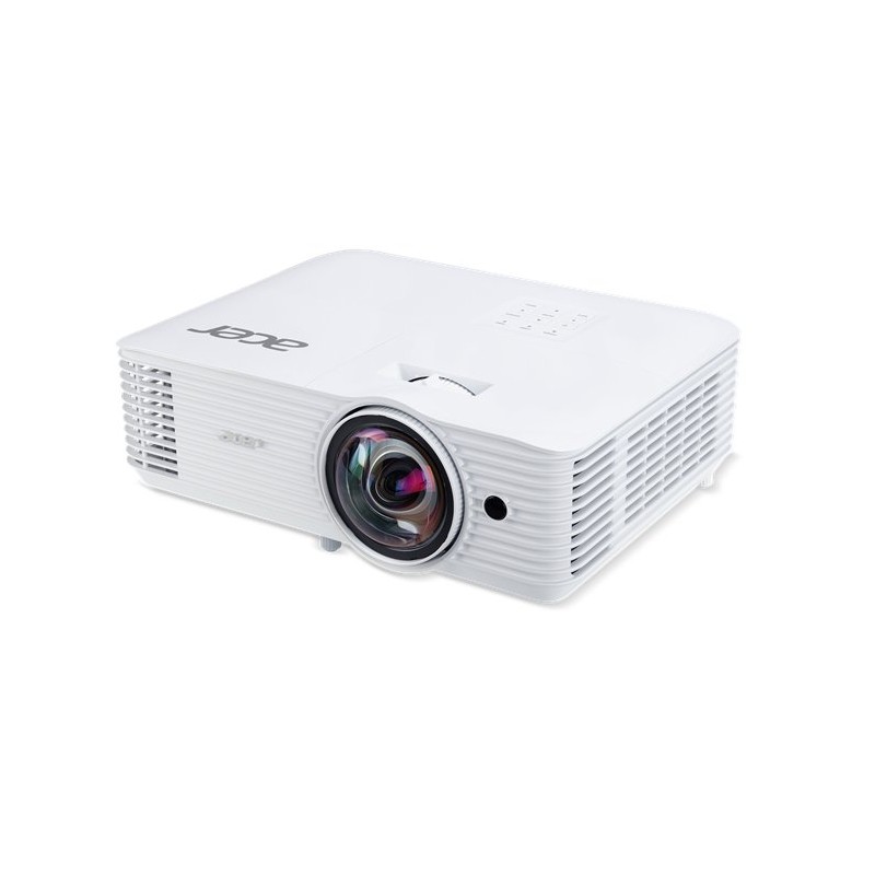 ACER Projektor S1287n,ShortThrow,1024x768,4000ANSI,VGA,HDMI,RJ45,REPRO,5000h,LAN,White