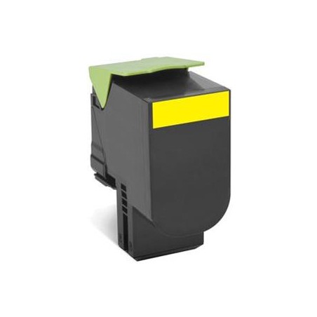 Lexmark originální toner 80C2XY0, yellow, 4000str., extra high capacity, return