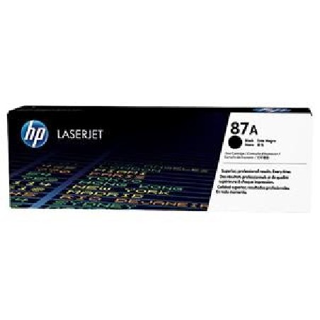 HP 87A Black LJ Toner Cart, CF287A (8,550 pages)