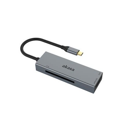 AKASA USB 3.2 Type-C čtečka karet