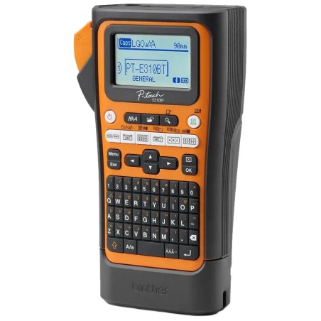 BROTHER tiskárna štítků PT-E310BTVP - 18mm, pásky, mobilní, s pouzdrem, Tiskárna Štítků pro průmysl a elekt - popisovač
