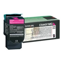 Lexmark originální toner C544X1MG, magenta, 4000str., extra high capacity, return