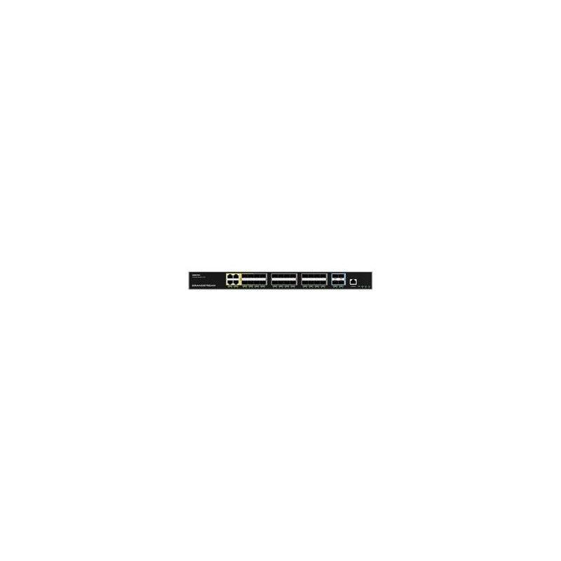 Grandstream GWN7831 Layer 3 Managed Network Switch 24 SFP / 4 SFP+ / 4 GbE porty