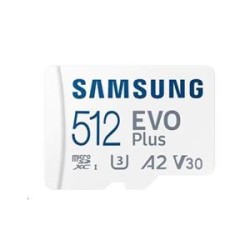 Samsung micro SDXC karta 512 GB EVO Plus + SD adaptér