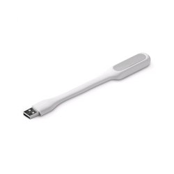 C-TECH USB lampička k notebooku UNL-04, flexibilní, bílá